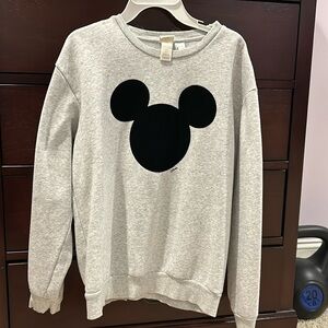 H&M grey sweatshirt in size s.